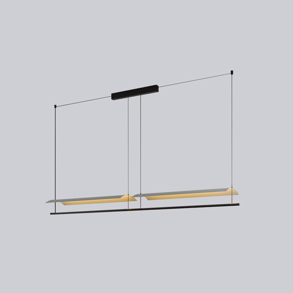 Arisha lampă suspendată minimalistă, liniară din metal