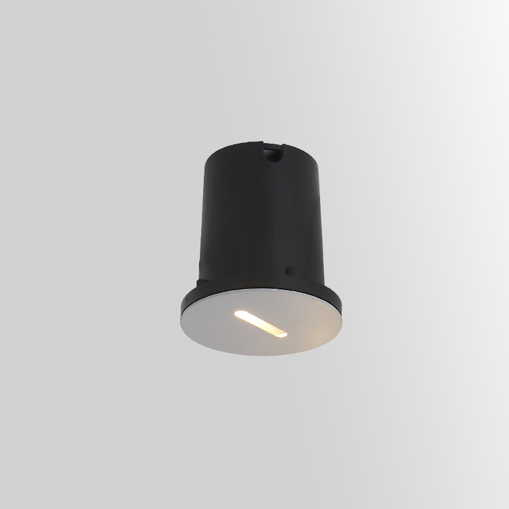 Ray modern metal Pătrat/Rund Lumina pentru Terasă/Scări pentru exterior, negru
