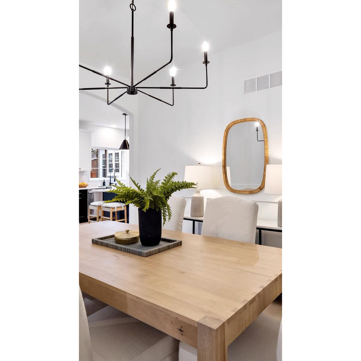 Blikuvyi candelabru din metal, modern, industrial, minimalist