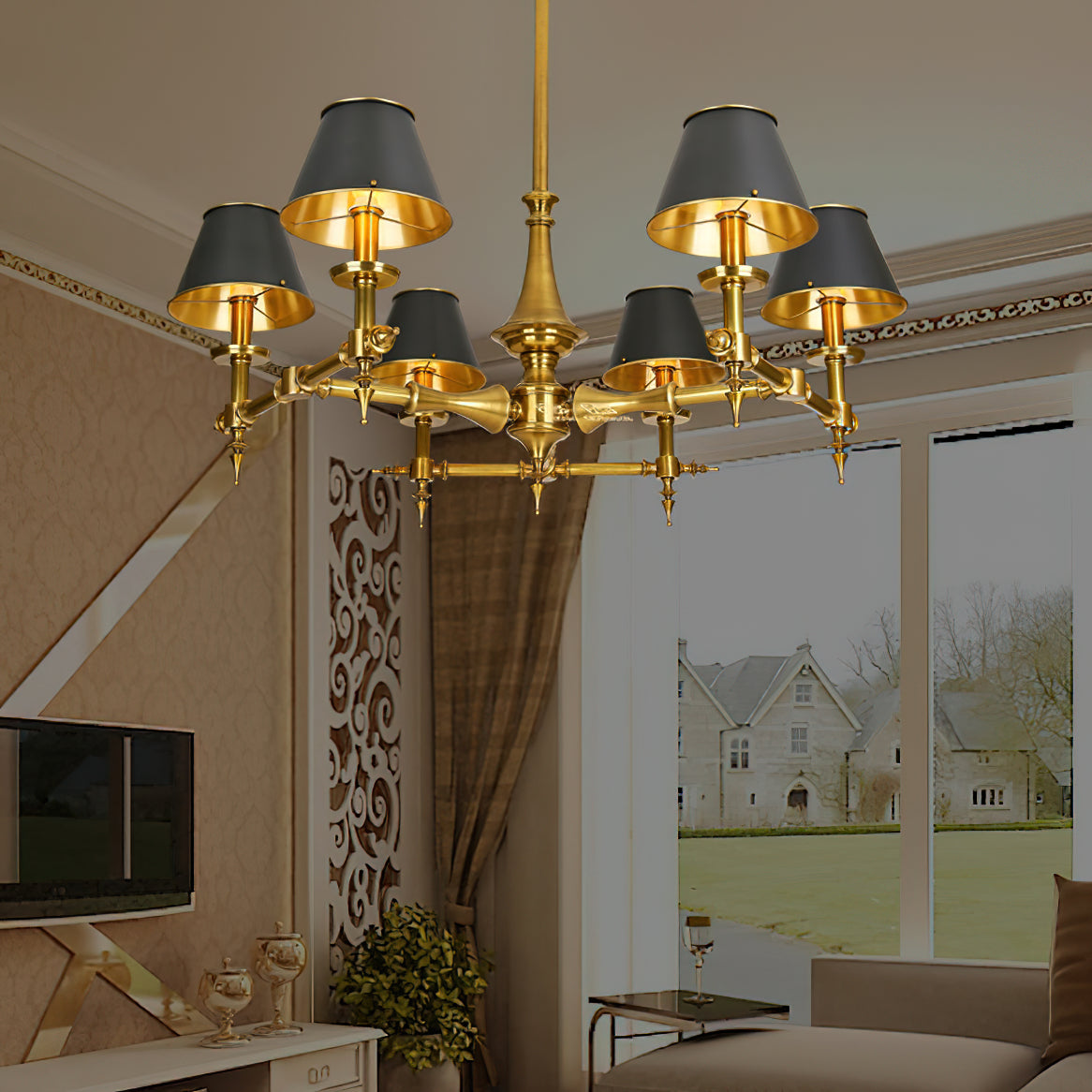 Cirorian candelabru