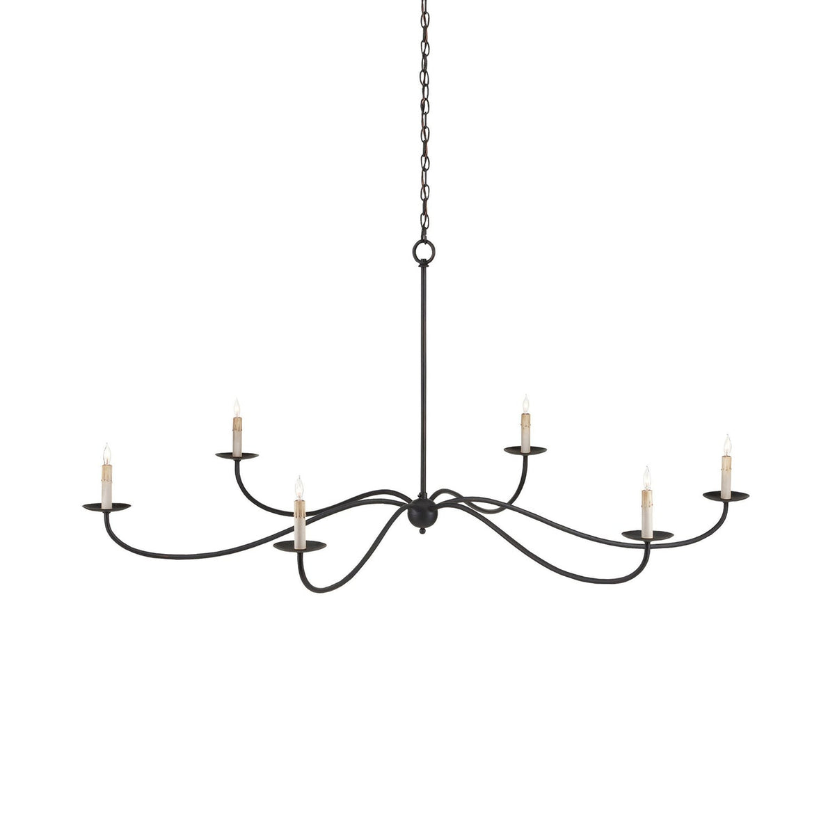 Varese candelabru, tip lumânare, cu 6 surse de lumină