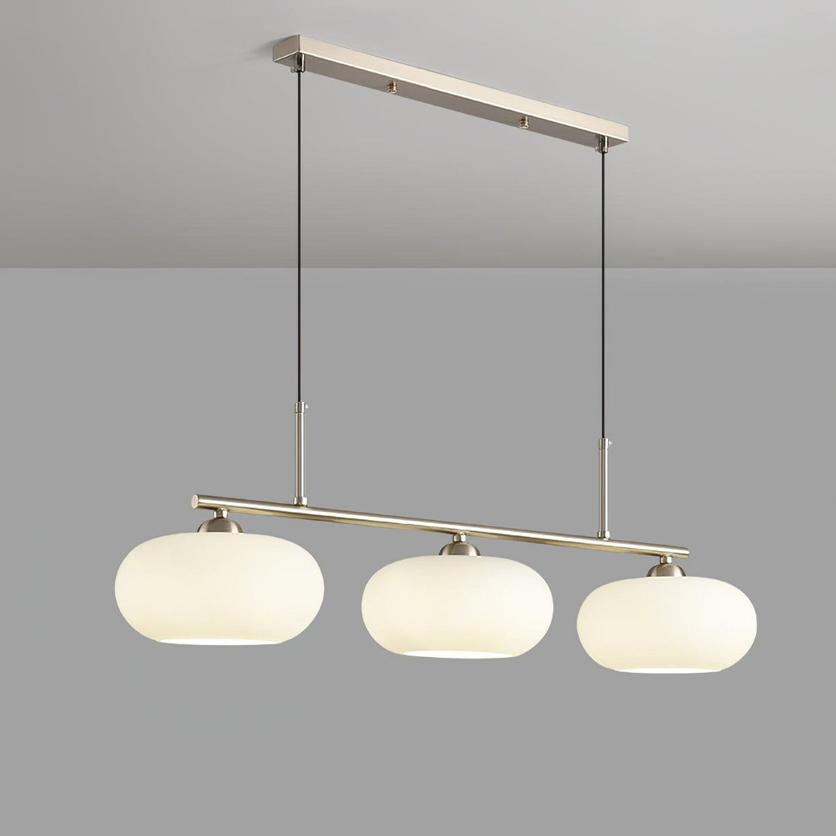 Candy Cream Cluster lampă suspendată 3 surse de lumină, în culoare crem