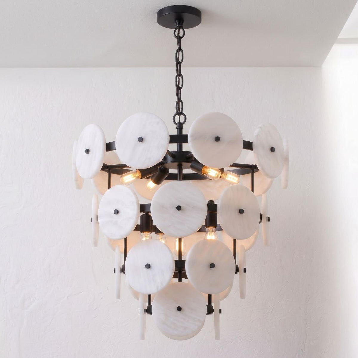Davenhurst candelabru din alabastru