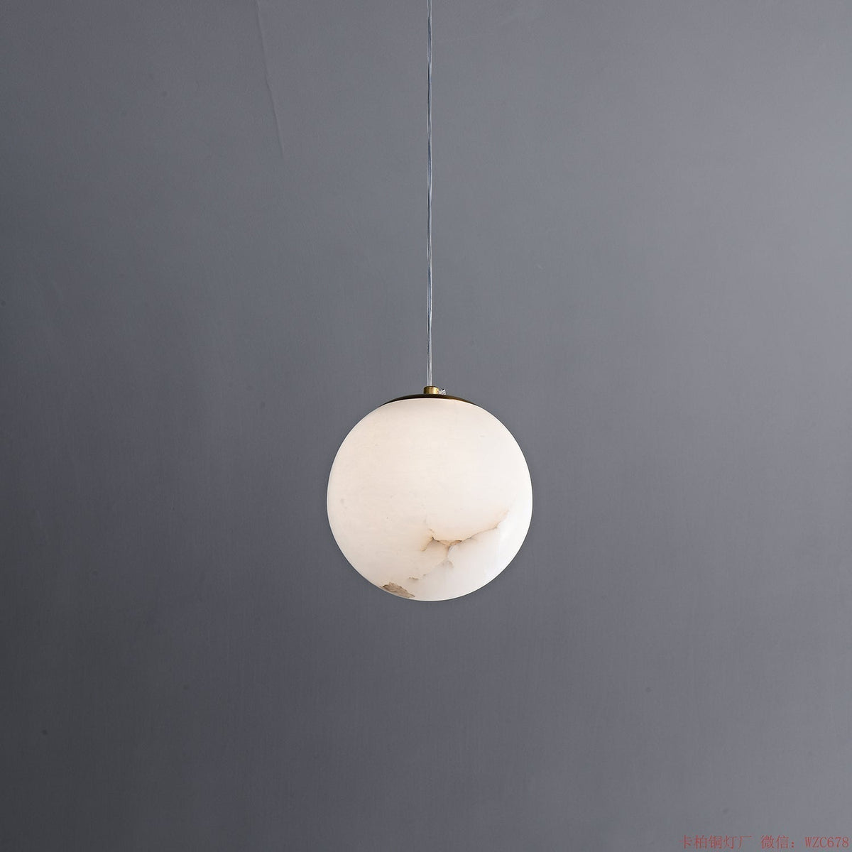 Norik lampă suspendată minimalistă din alabastru