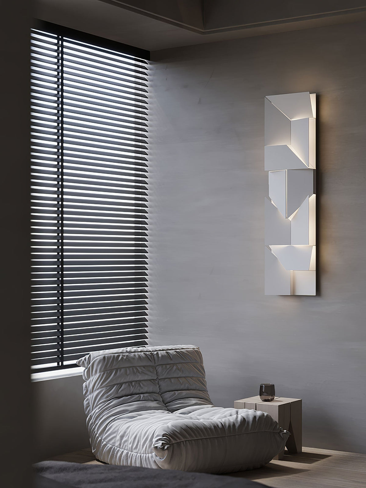 Deloza Shadows Rechargeable Grand Sconce aplică de perete