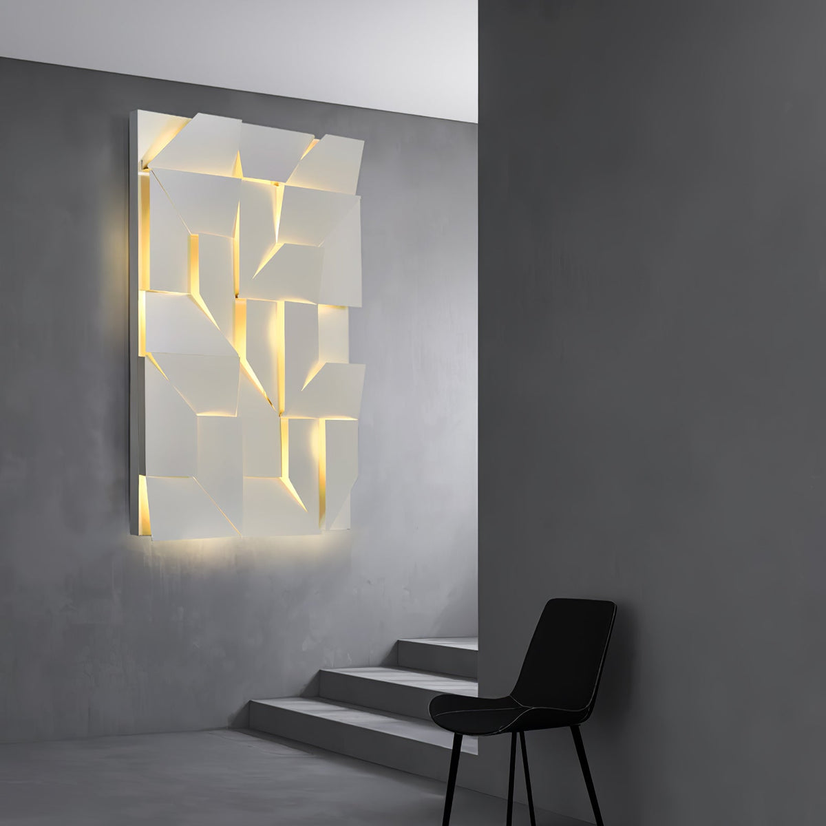 Deloza Shadows Rechargeable Grand Sconce aplică de perete