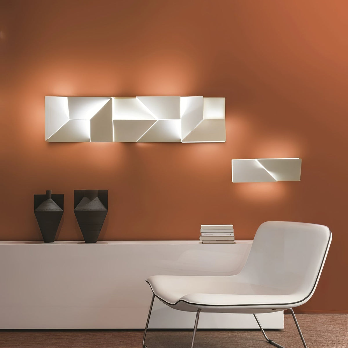 Deloza Shadows Rechargeable Grand Sconce aplică de perete