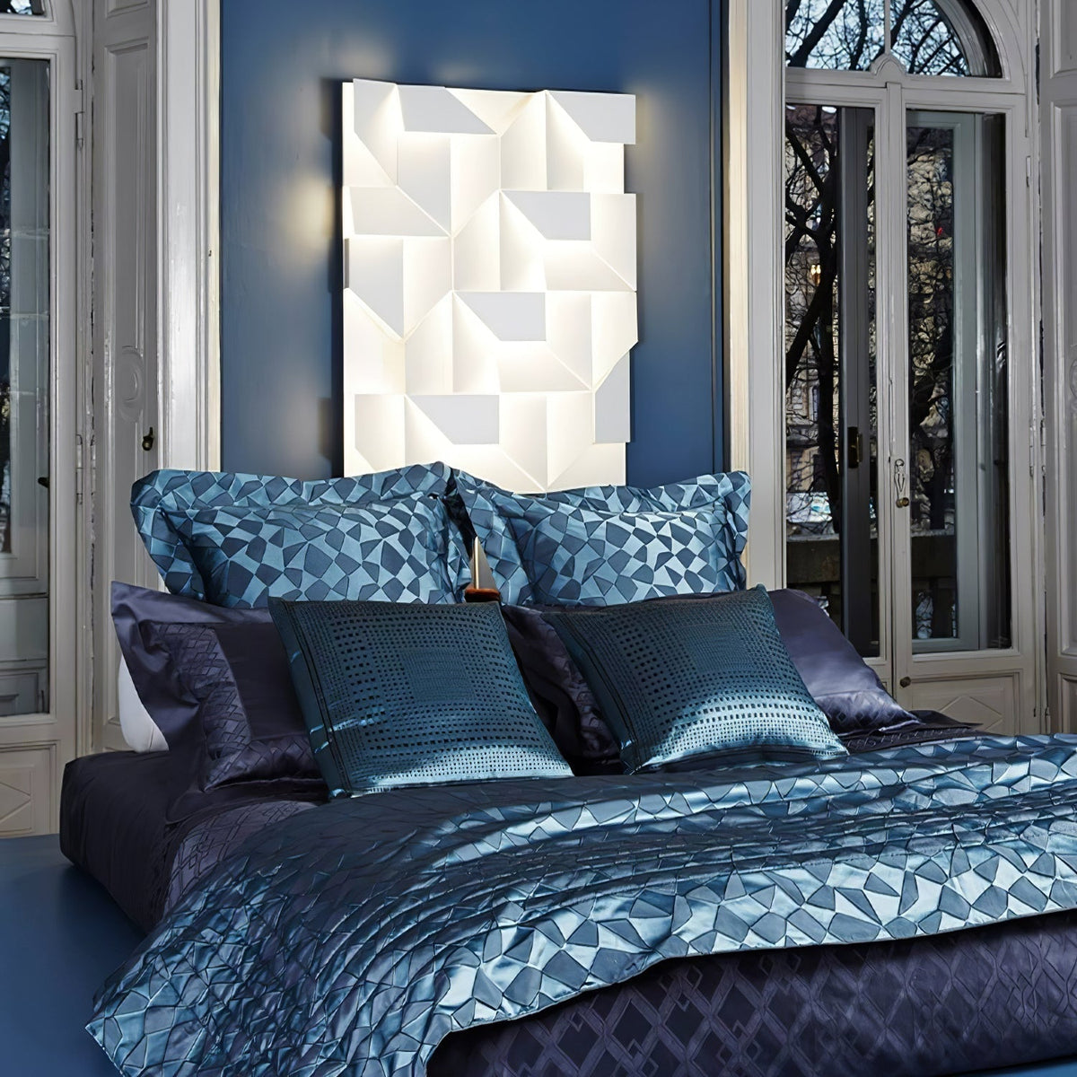 Deloza Shadows Rechargeable Grand Sconce aplică de perete