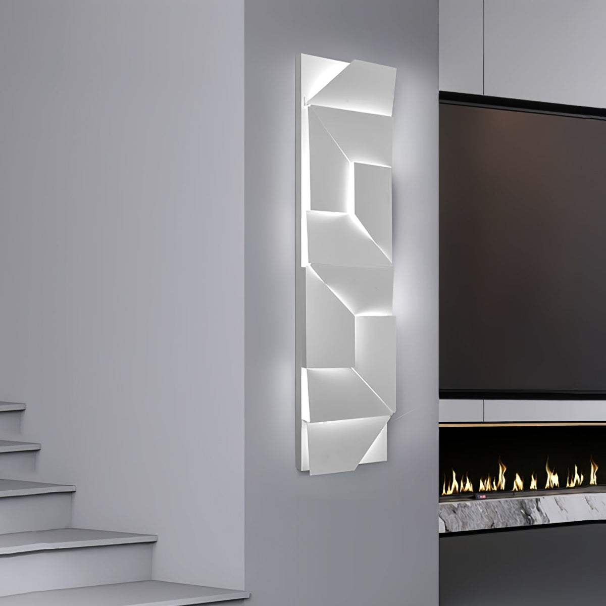 Deloza Shadows Rechargeable Grand Sconce aplică de perete