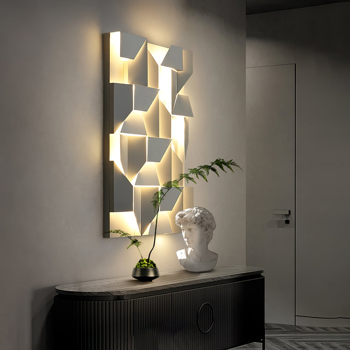 Deloza Shadows Rechargeable Grand Sconce aplică de perete