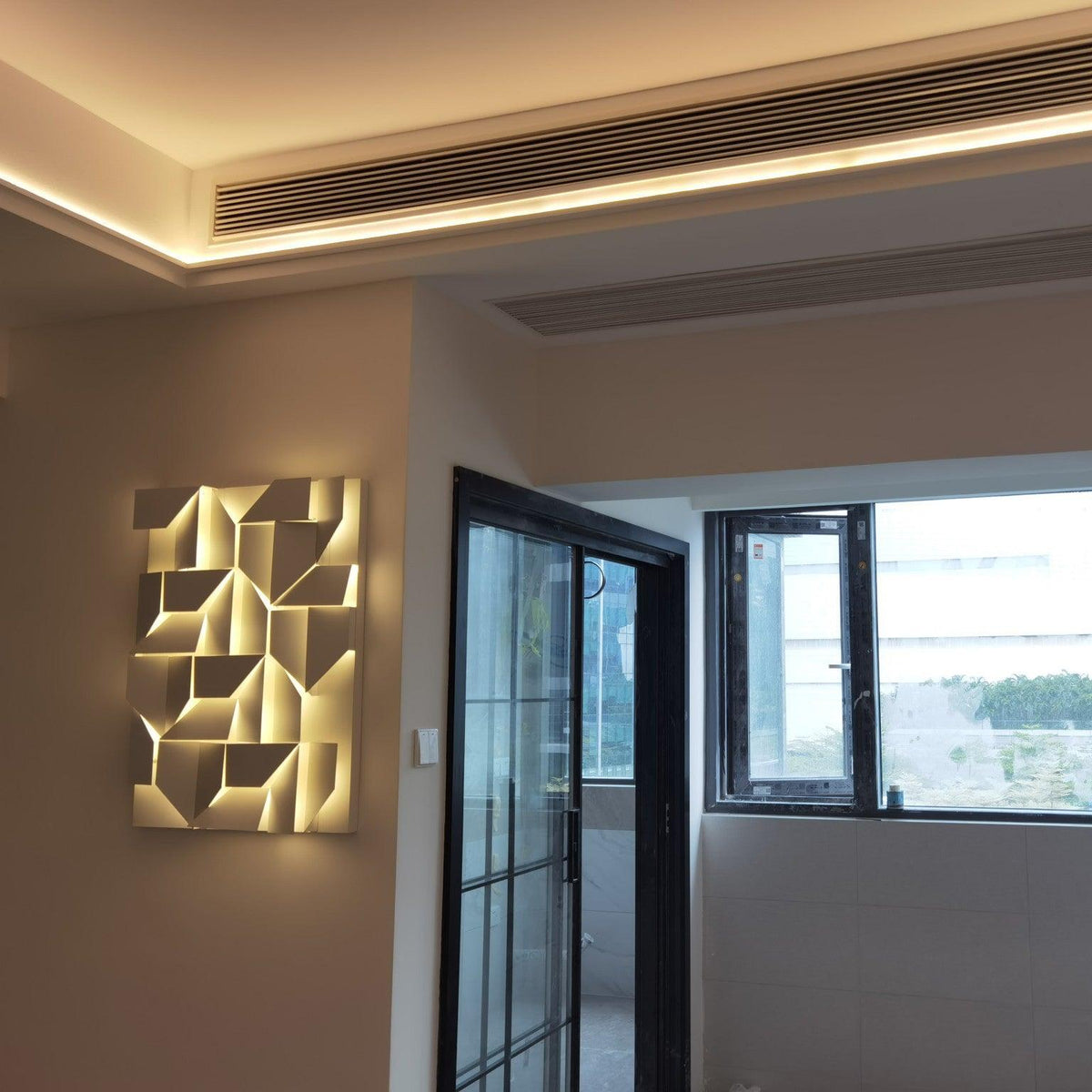 Deloza Shadows Rechargeable Grand Sconce aplică de perete