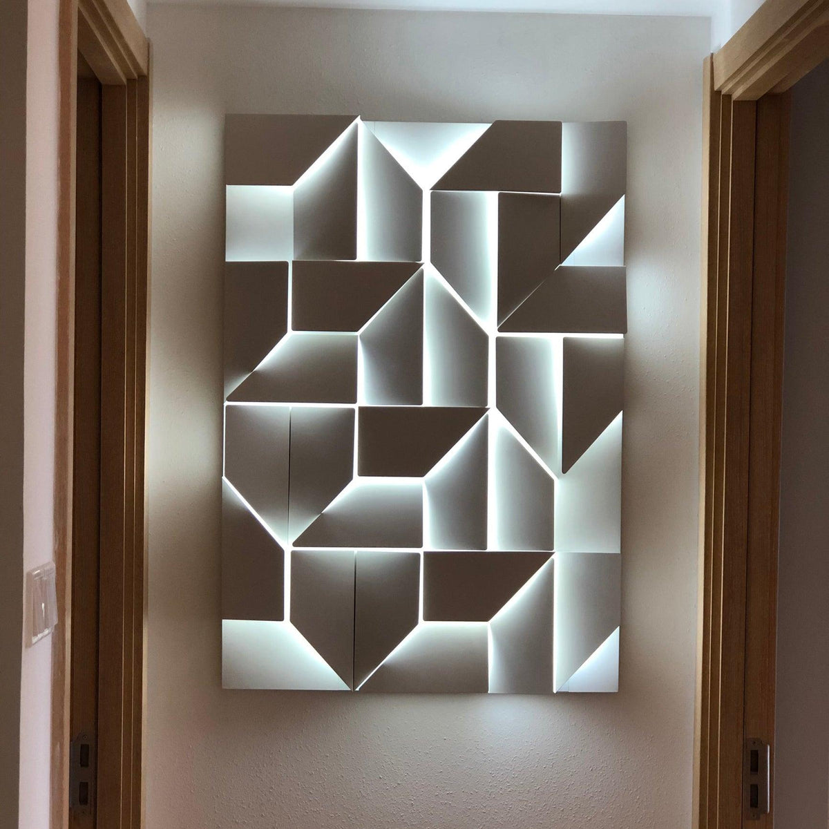 Deloza Shadows Rechargeable Grand Sconce aplică de perete