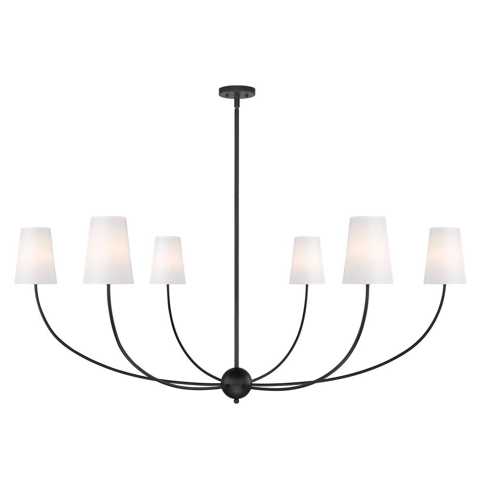 Mirearia candelabru cu abajur textil