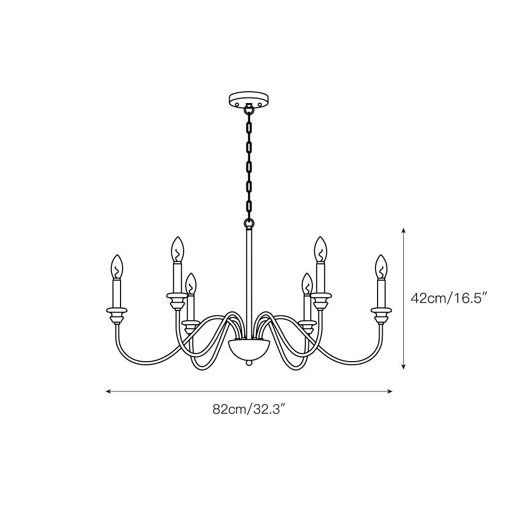 Syliira candelabru din lemn