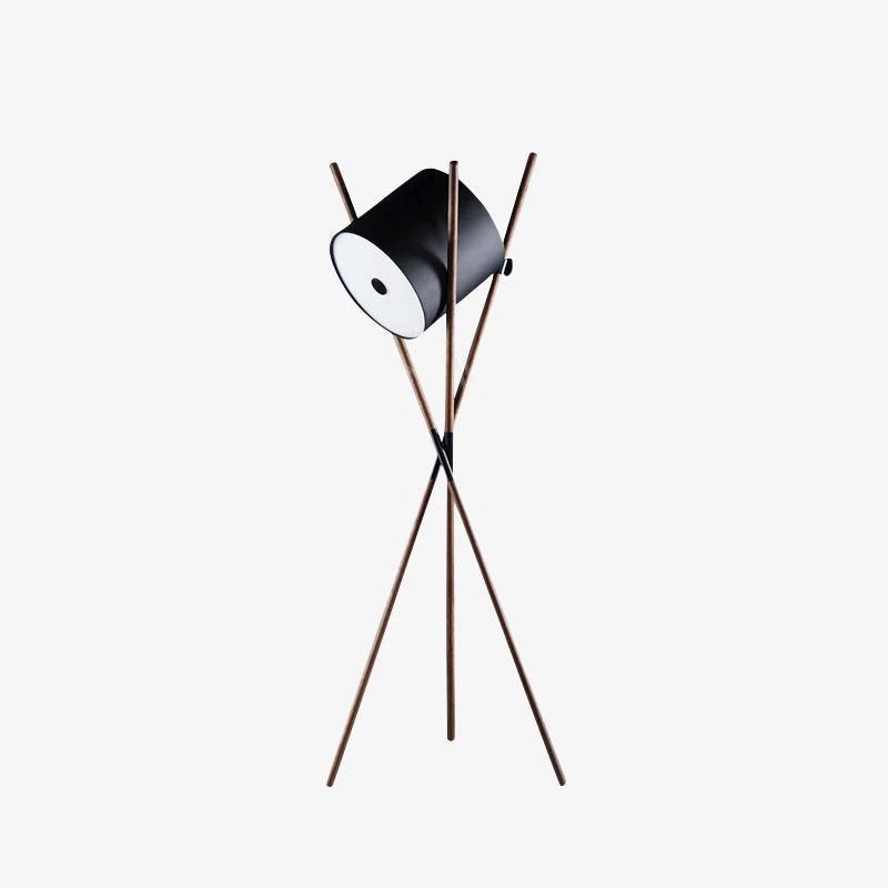 Syloena lampadar contemporan din lemn