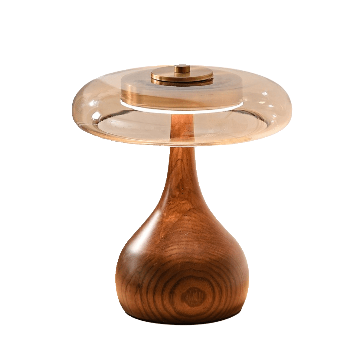 Bux lampă de masă modernă din lemn