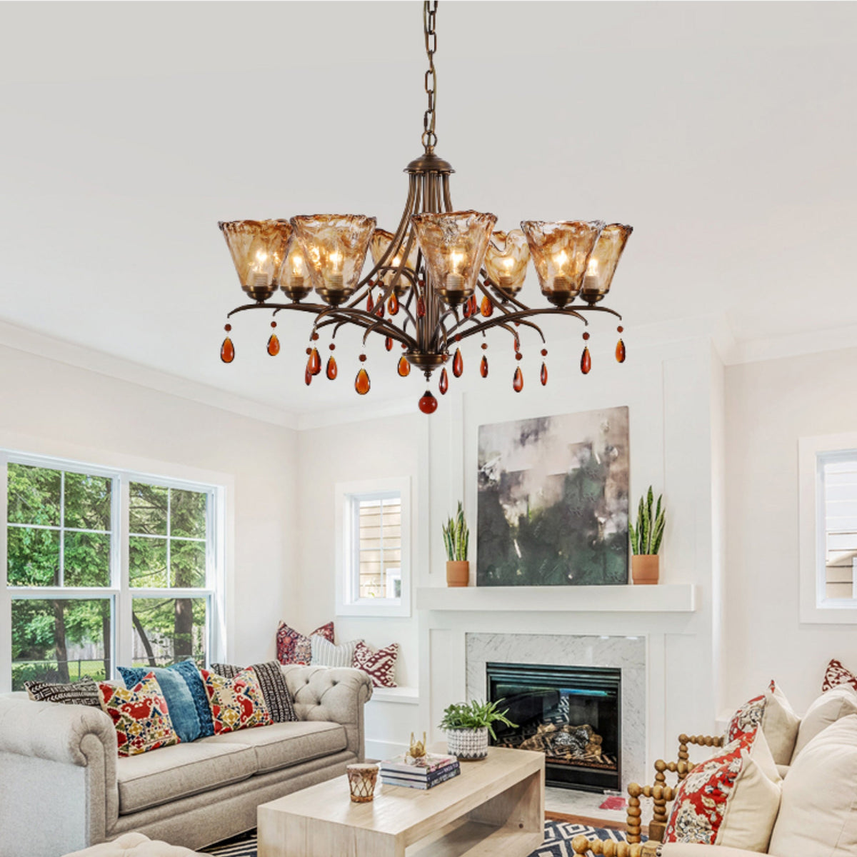 Luxisella candelabru din cristal