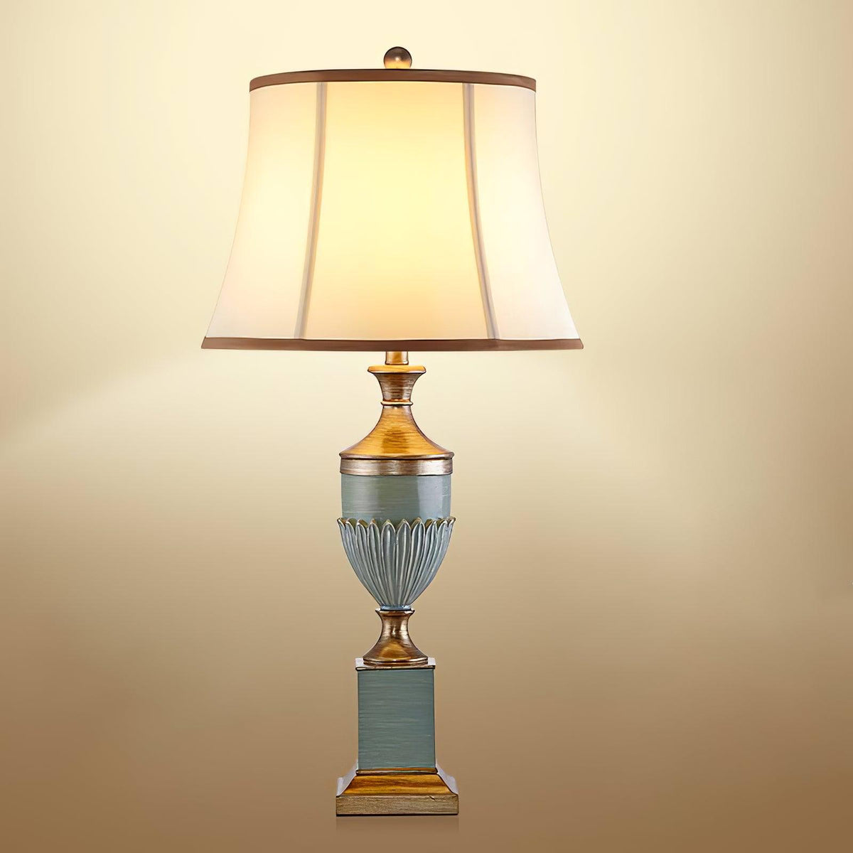 Lucivine lampă de masă din rășină, vintage