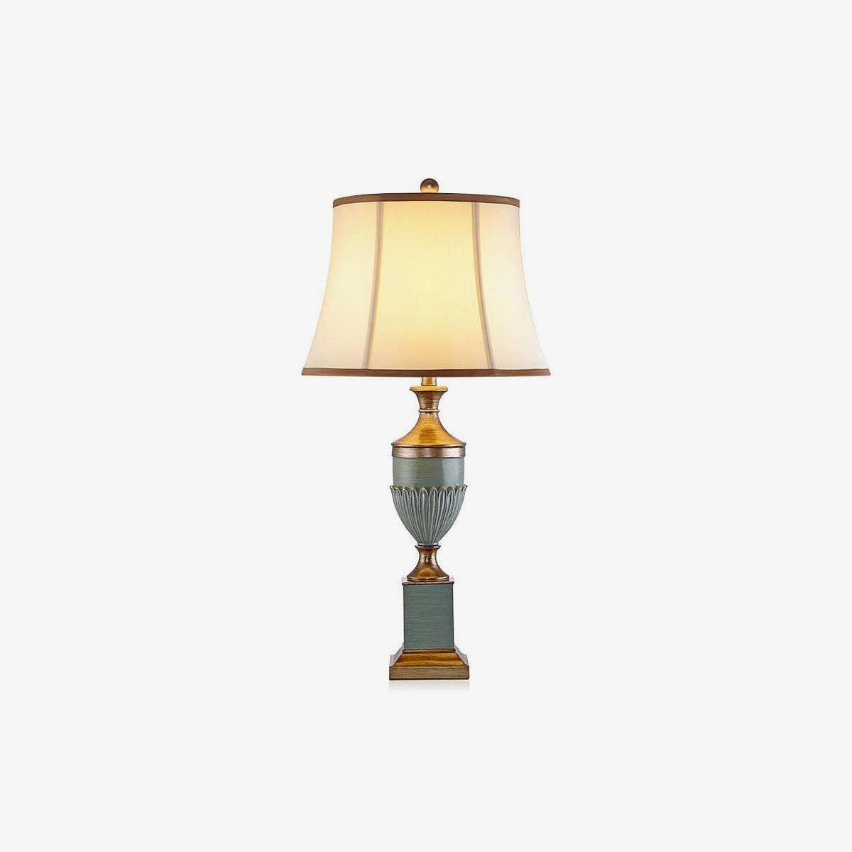 Lucivine lampă de masă din rășină, vintage