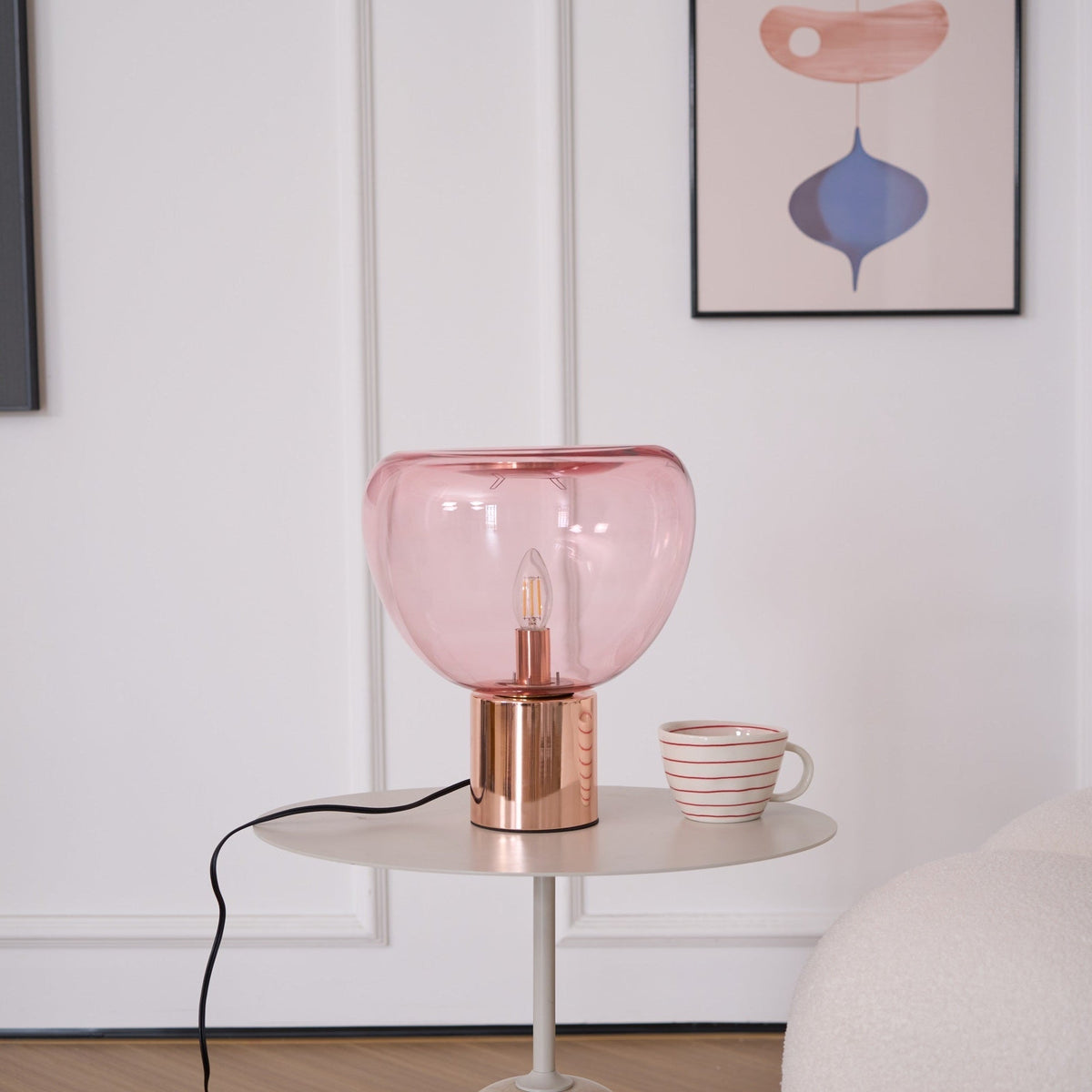 Jade lampă de masă modernă