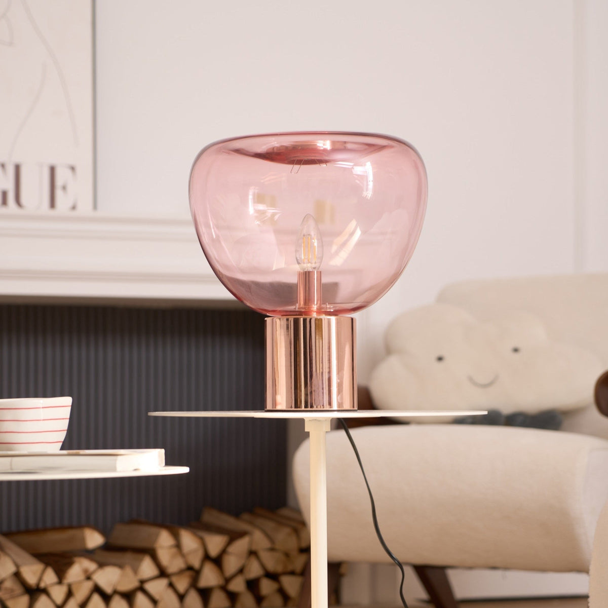 Jade lampă de masă modernă
