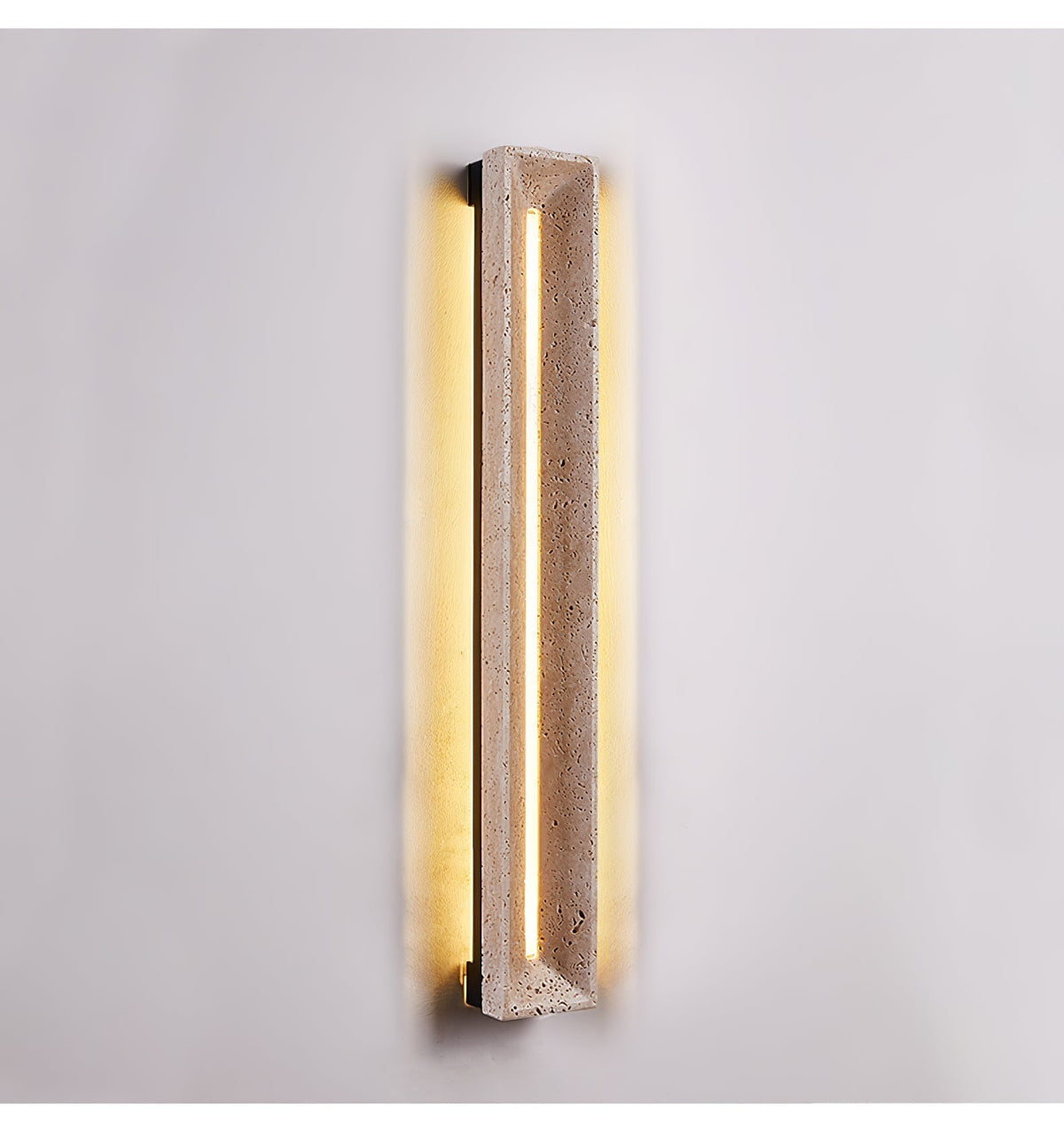 Dfi aplică de perete minimalistă din travertin
