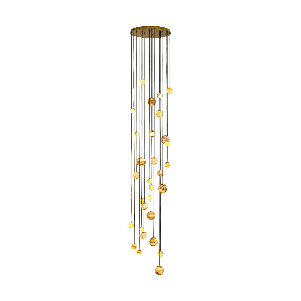 Nivinian candelabru din alabastru