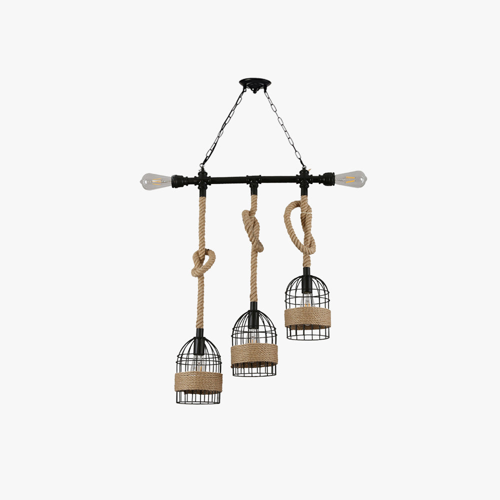Epoch lampă suspendată Retro LED metal negru Cafe/Sală de mese/Cafenea