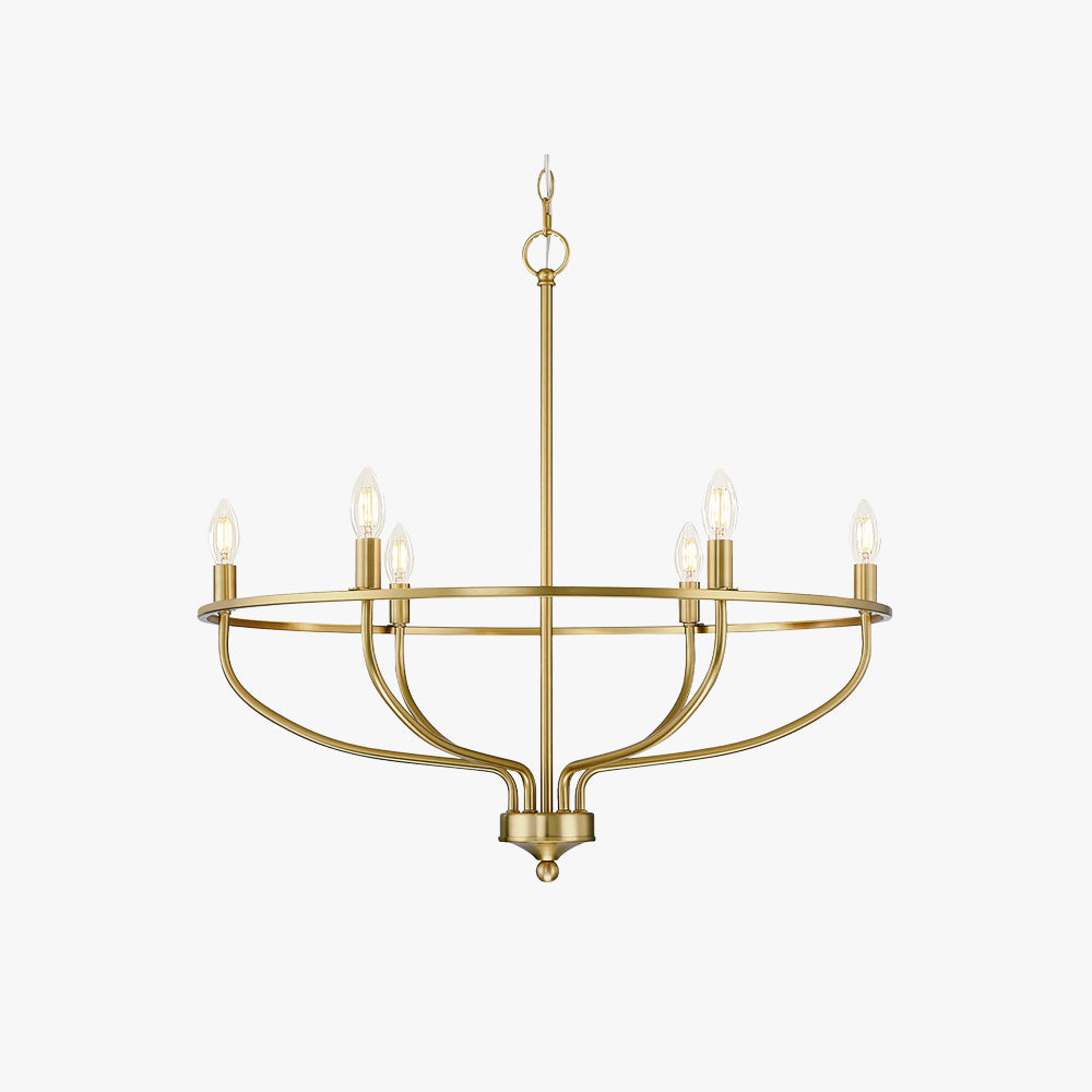 Silva industrial metal Candle candelabru negru/Champagne living/dormitor
