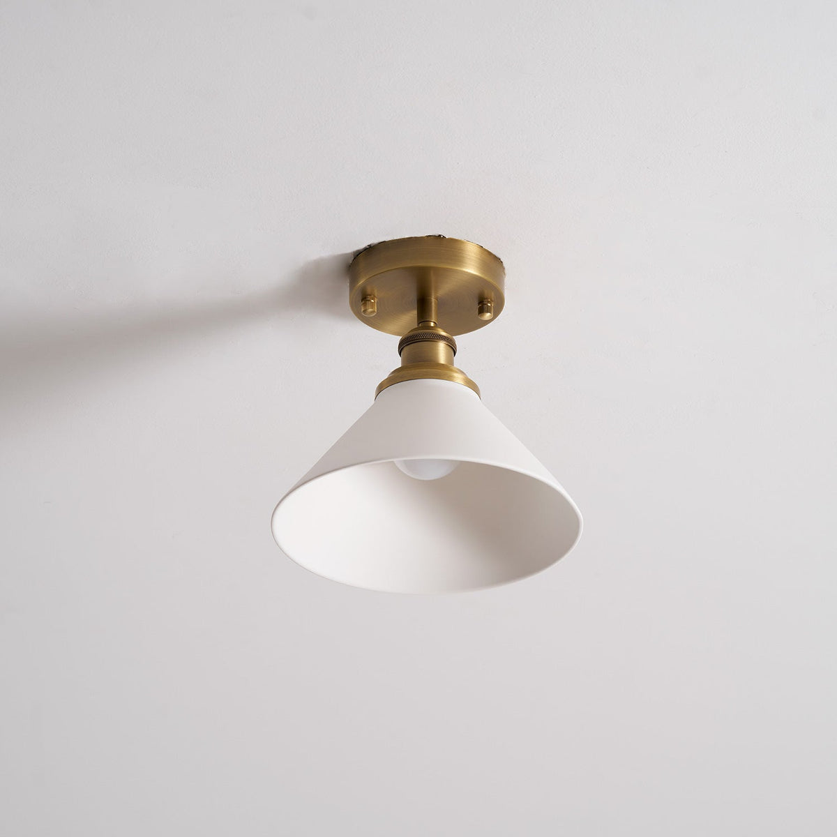 Aureleon plafonieră din alamă, minimalistă
