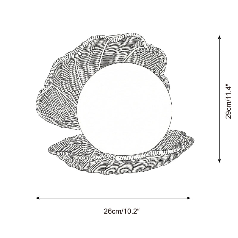 Rivuella Seashell lampă de masă