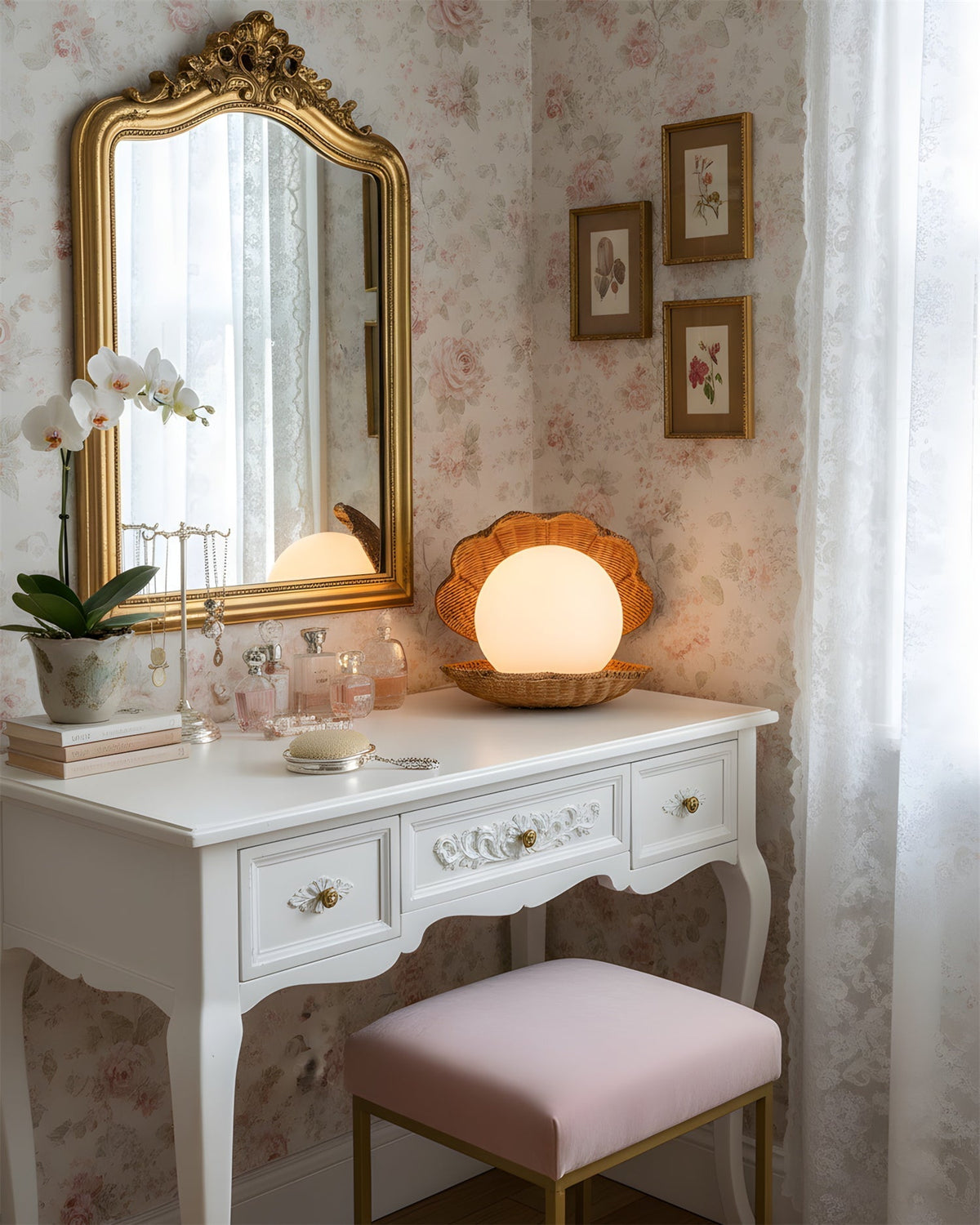 Rivuella Seashell lampă de masă