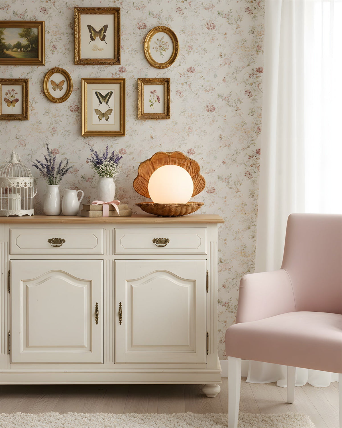 Rivuella Seashell lampă de masă