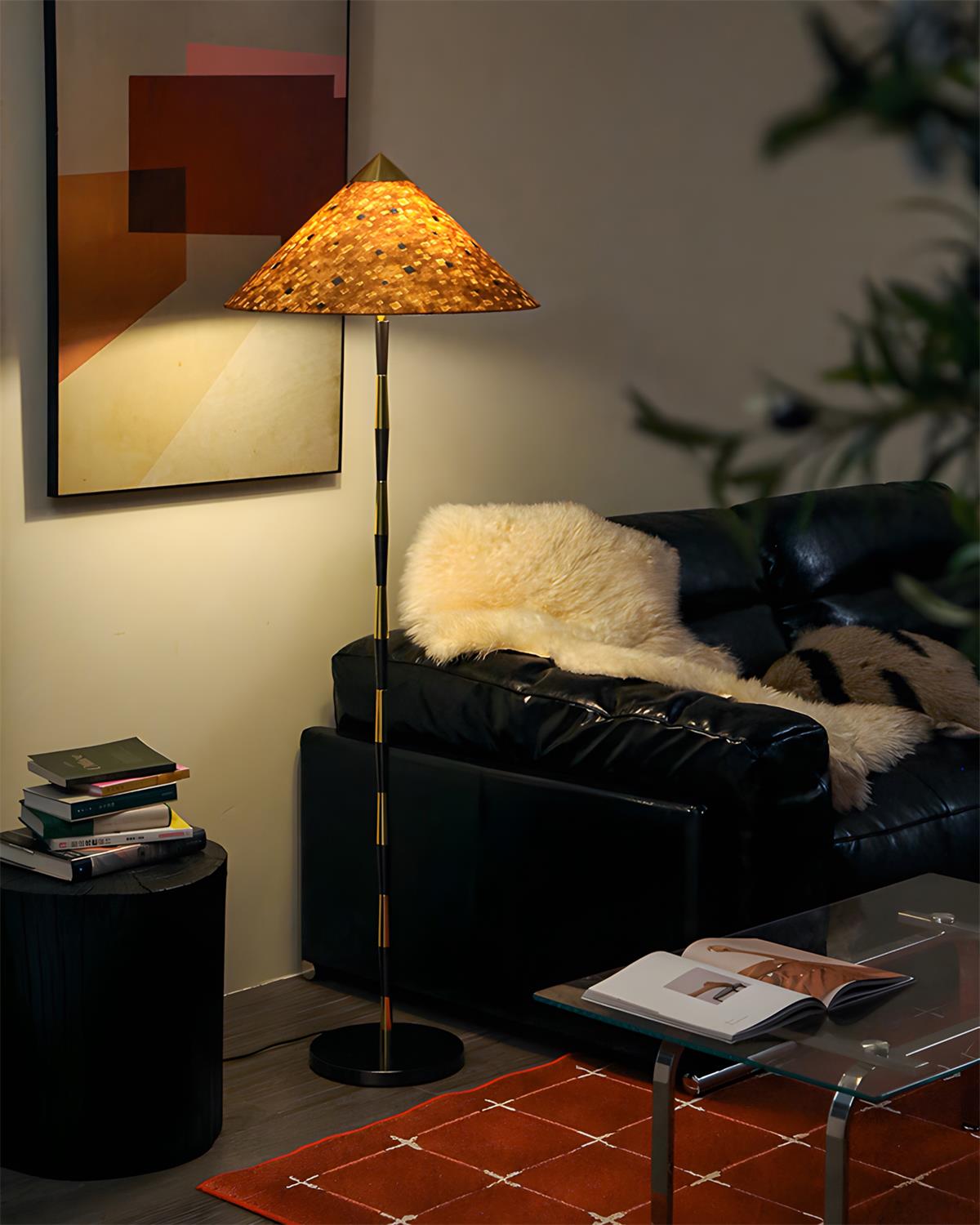 Burlwood lampadar
