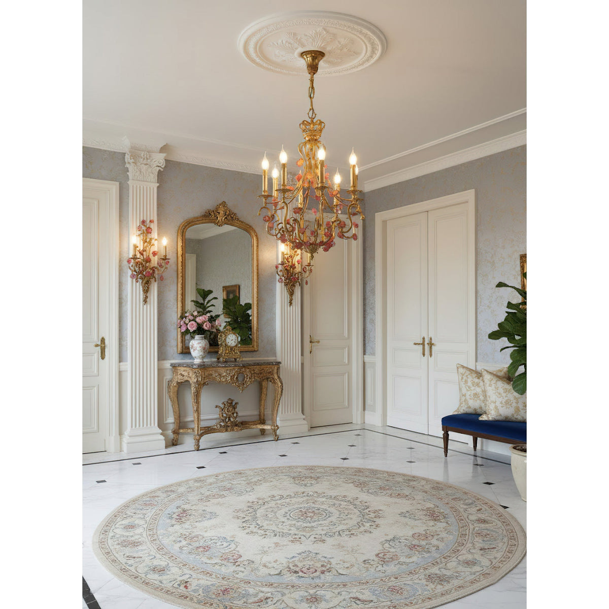 Rosavienne candelabru