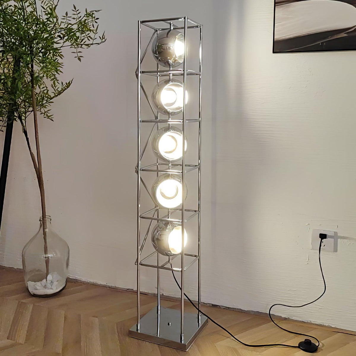 Halvor lampadar, industrial