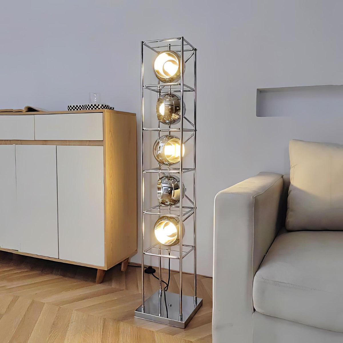 Halvor lampadar, industrial