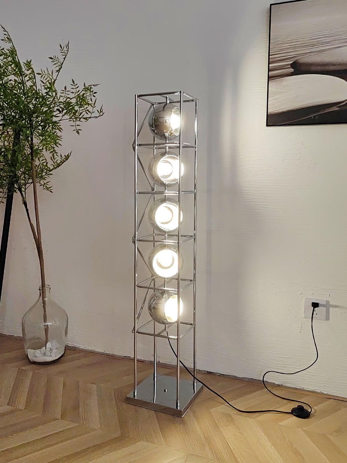 Halvor lampadar, industrial