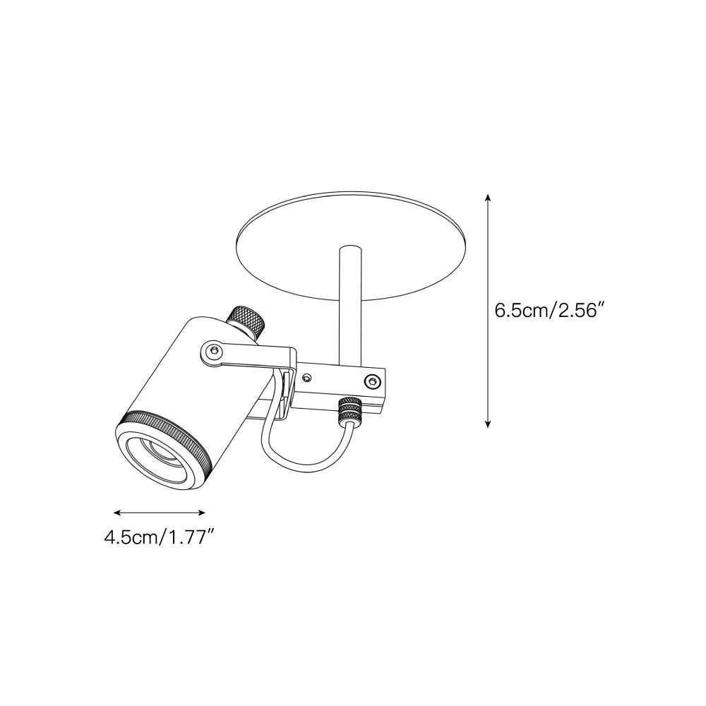 Triton Kael Focus LED plafonieră aplicată
