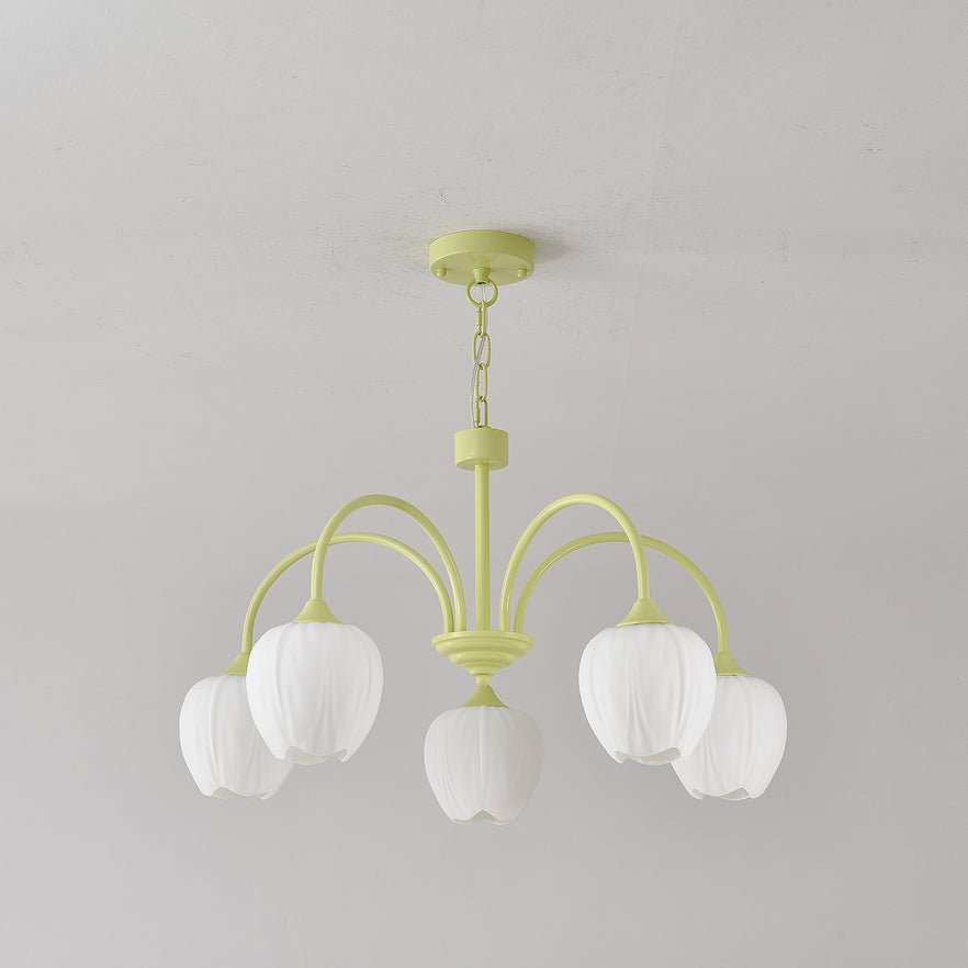 Candelabru Tulip Fresh din sticlă