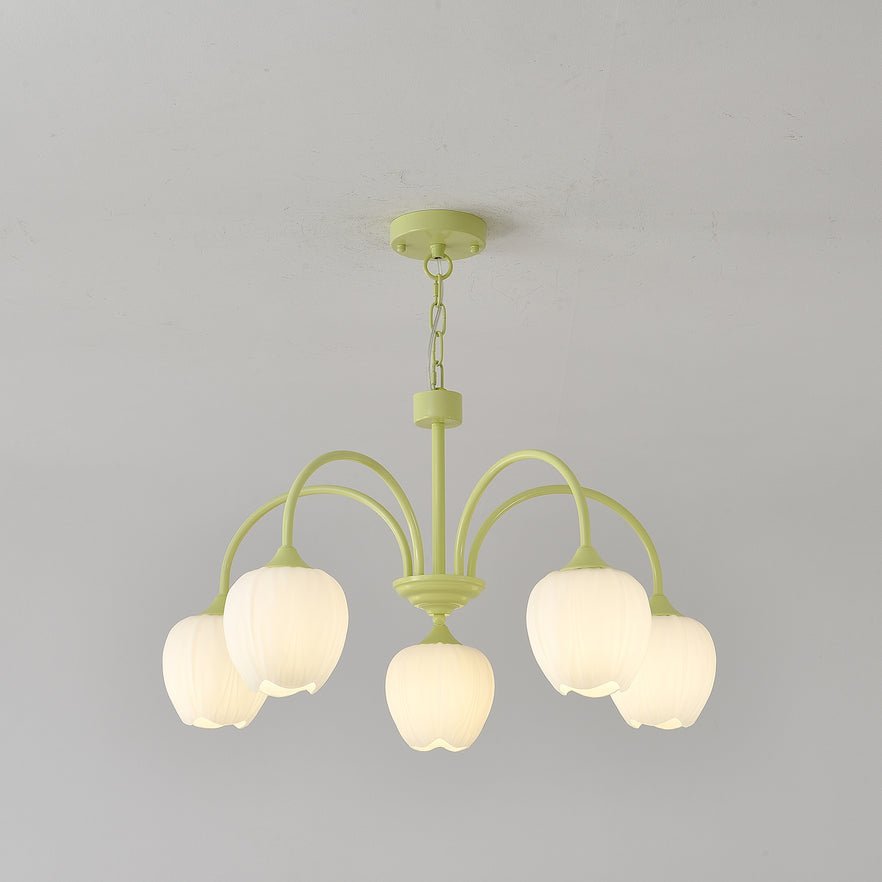 Candelabru Tulip Fresh din sticlă