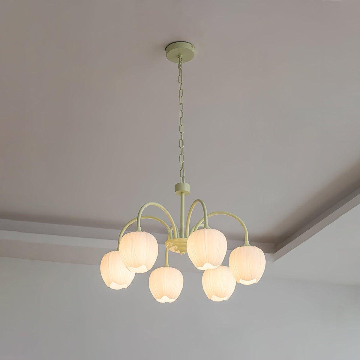 Candelabru Tulip Fresh din sticlă