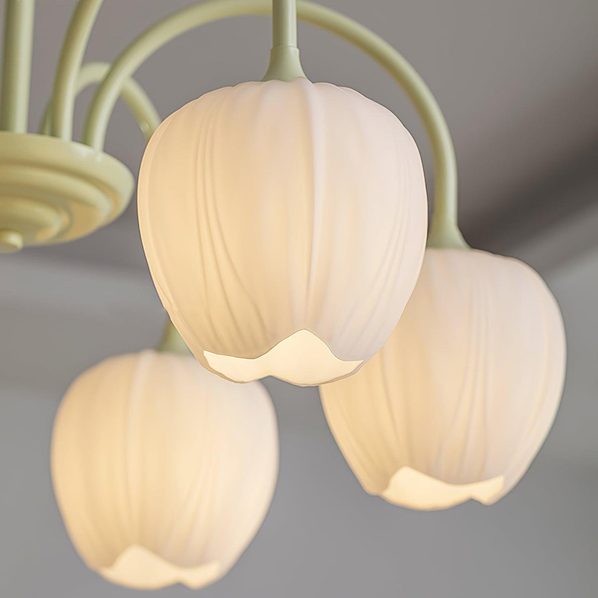 Candelabru Tulip Fresh din sticlă