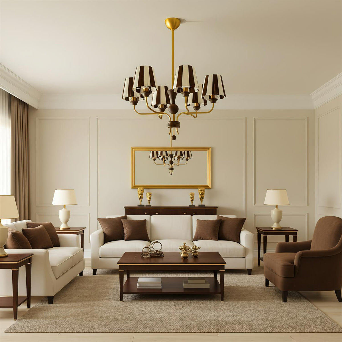 Viraaaine Stripe candelabru