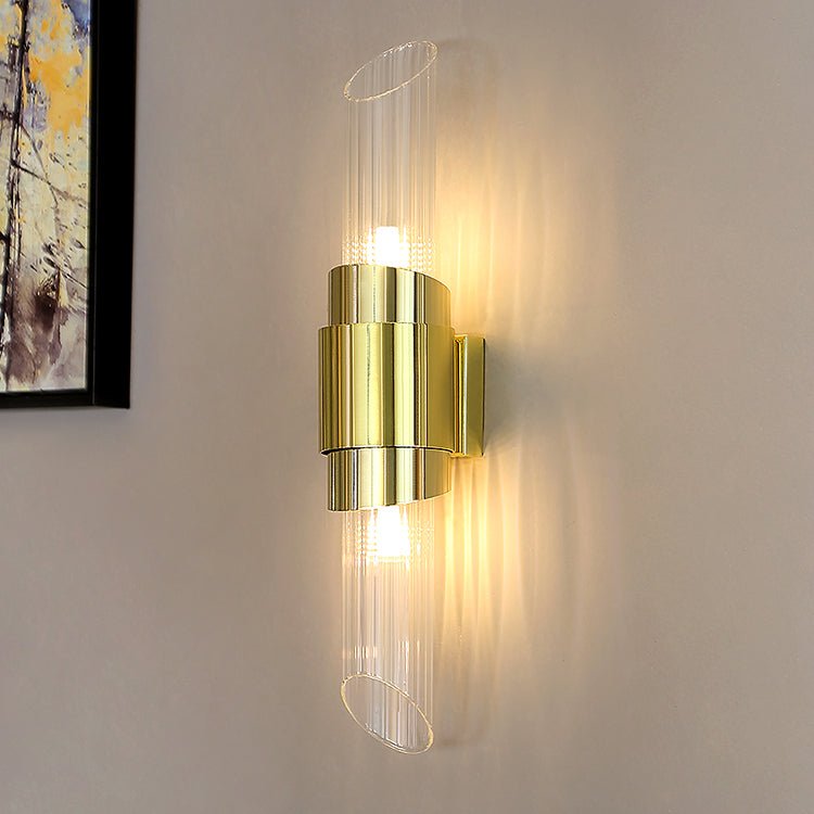 Seluise aplică de perete în stil nordic mic cu cristal și metal
