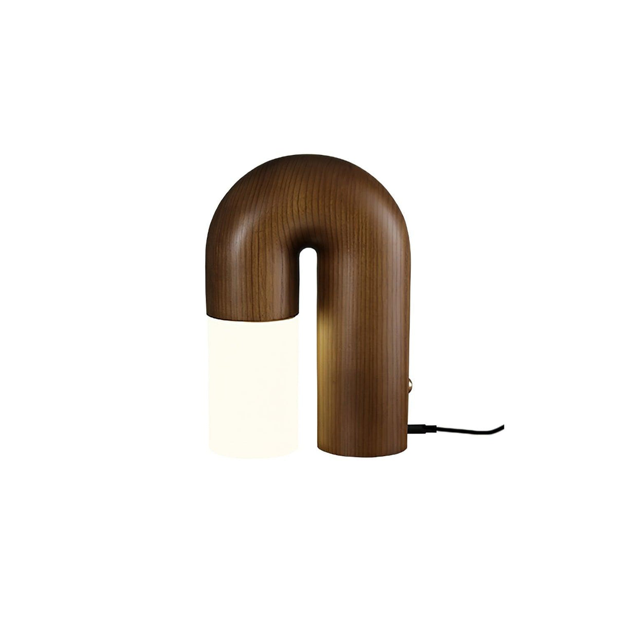Arch Fashion lampă de masă din lemn