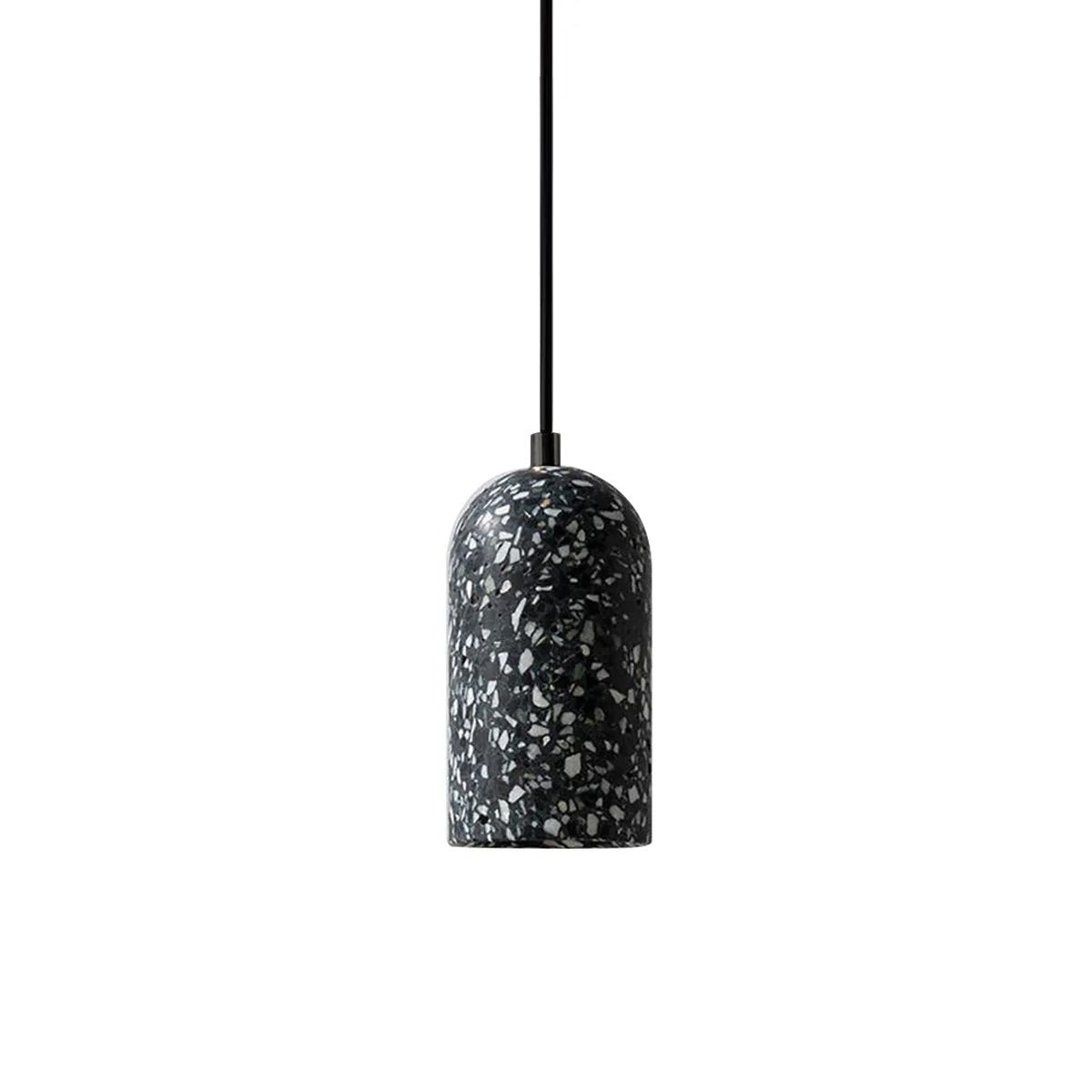 Brol lampă suspendată din terrazzo, industrială