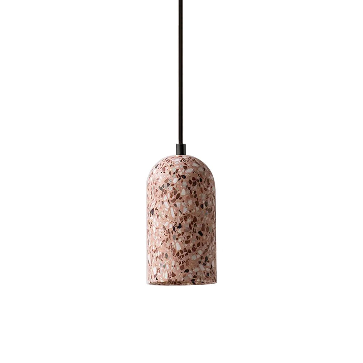 Brol lampă suspendată din terrazzo, industrială