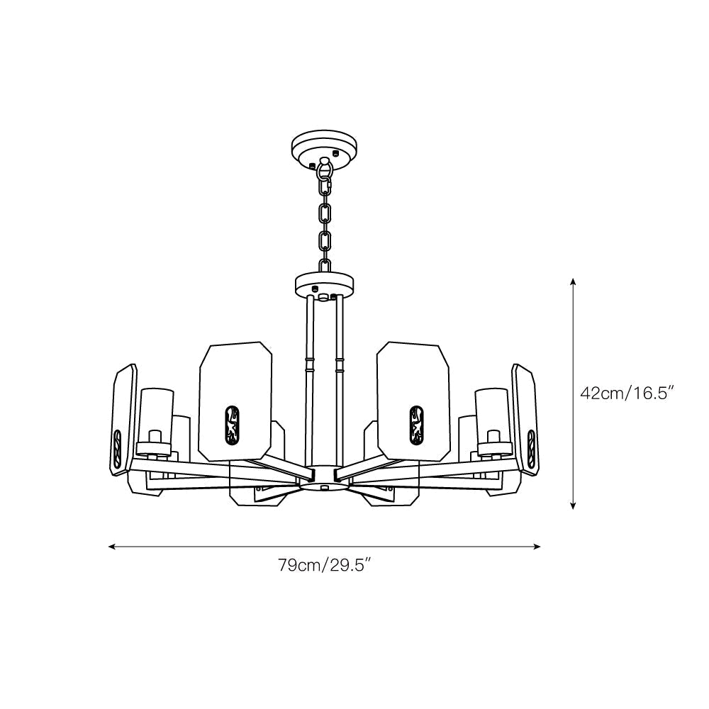 Nororian candelabru