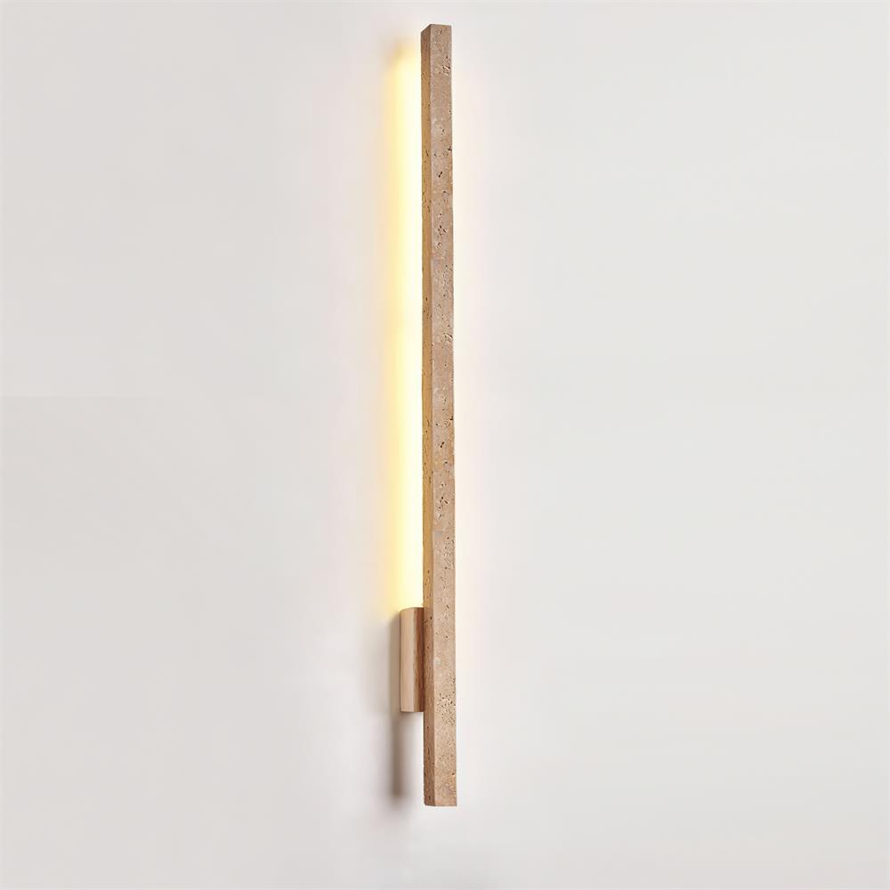 Corvella aplică de perete Slim Linear travertin minimalist